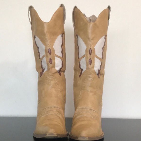 Butterfly Cowboy Boots - Picture 2 of 6